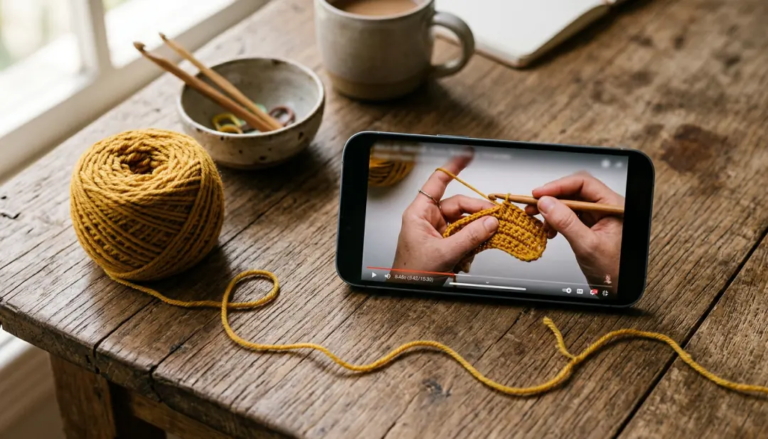 Descubra Como Aprender Crochê Pelo Celular