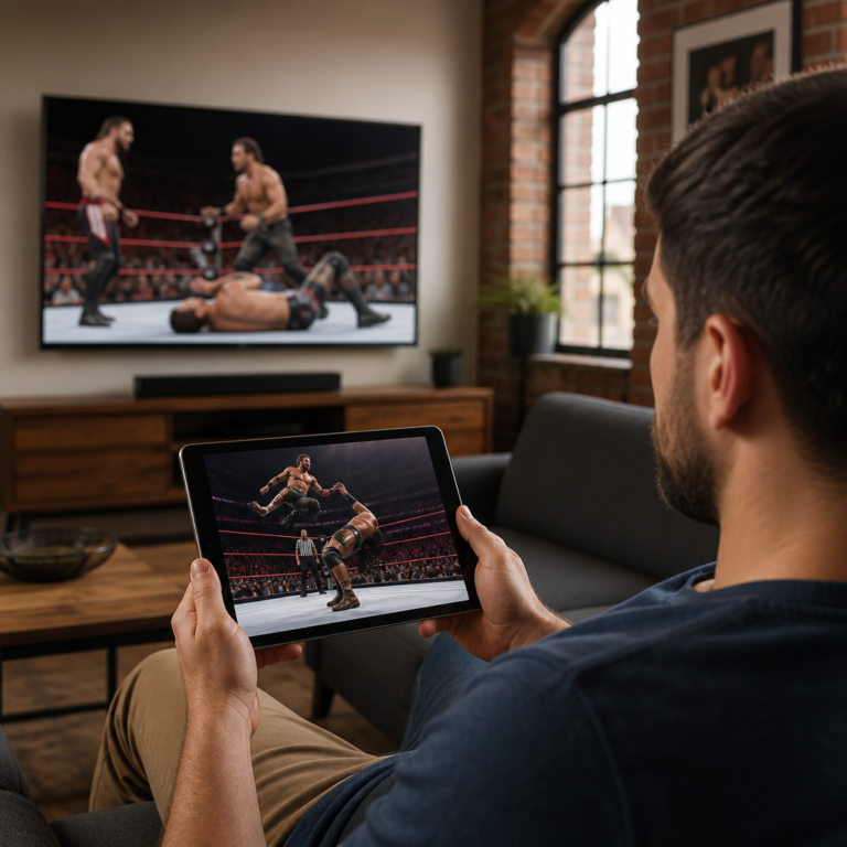 Assista Seus Eventos Favoritos da WWE Online