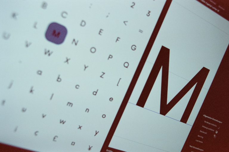 a close up of a computer screen with a keyboard — Foto por Markus Spiske na Unsplash