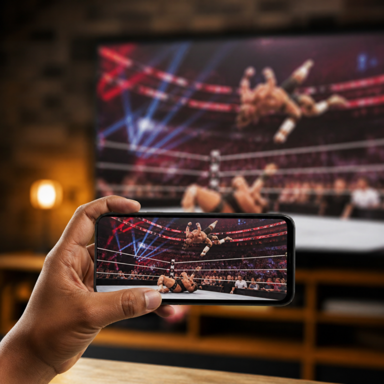 WWE Online: Melhor App para Assistir às Lutas