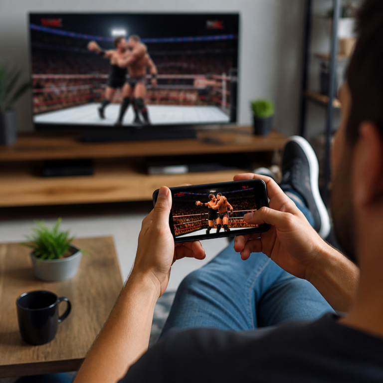 Assista os combates da WWE Grátis: Melhores aplicativos!